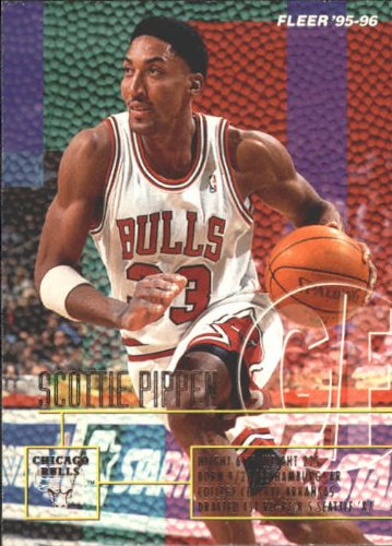 1995 Fleer Basketball Card (1995-96) #26 Scottie Pippen