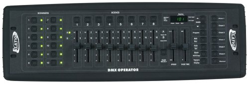 ADJ Products, DMX Operator, 192-Channel DJ DMX 512 with 6 Chase Programs and 8 Fade Switches