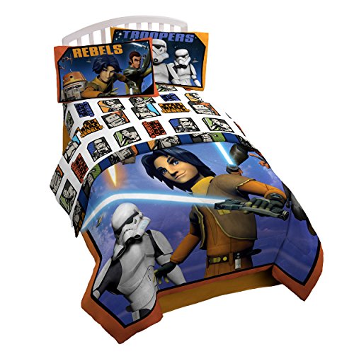 Star Wars Rebels 3 Piece Twin Sheet Set