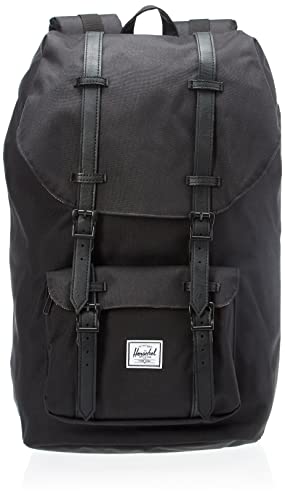 Herschel Little America Laptop Backpack, Black/Black, Classic 25.0L