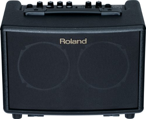 Roland AC-33 Acoustic Chorus Battery-powered 30-Watt Guitar Amplifier, Black
