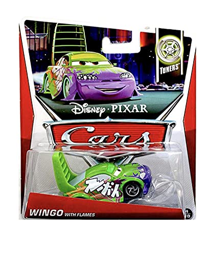 PIXAR CARS #1 OF 8 IN THE TUNERS SERIES WINGO WITH FLAMES DIE-CAST