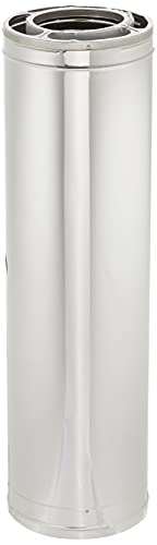 Duravent 6″ x 36″ Stainless Class A Triple Wall Chimney Pipe