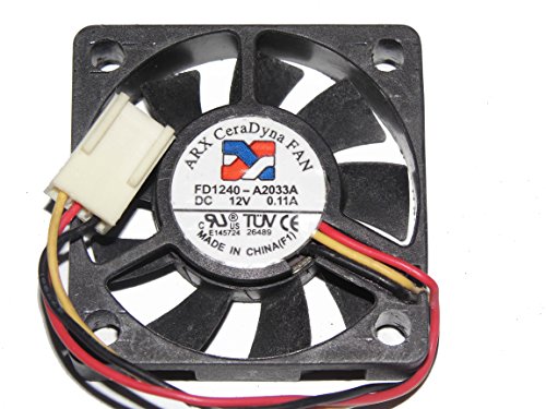ARX 4010 FD1240-A2033A 12V 0.11A 3Wire Cooling Fan