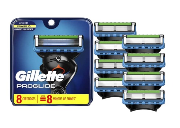 Gillette Fusion ProGlide Power Razor Replacement Cartridge-8 ct, 2 pk