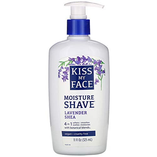 Kiss My Face Moisturising Shave Gel (Lavender & Shea) (11oz) 326ml