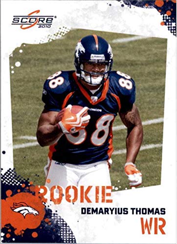 2010 Score Rookie Card 330 Demaryius Thomas M (Mint)