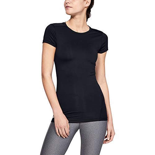 Under Armour Women’s Tactical HeatGear Compression T-Shirt , Black (001)/Black , XX-Large