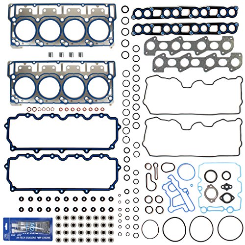 CNS MLS Cylinder Head Gasket Set (18mm) Compatible with 03-10 Ford 6.0L Powerstroke Diesel Turbo F-250 F-350 F-450 F-550 E350 E450 Super Duty
