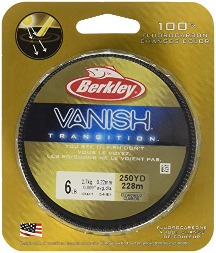 Pure Fishing/Consumables Berkley VNTFS6-CG Vanish Transition Line, 6-Pound