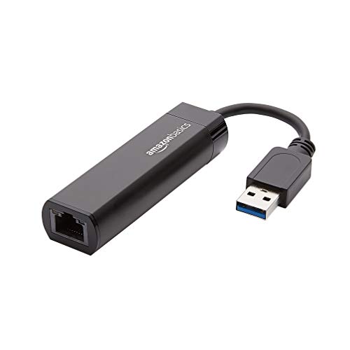 Amazon Basics USB 3.0 to 10/100/1000 Gigabit Ethernet Internet Adapter