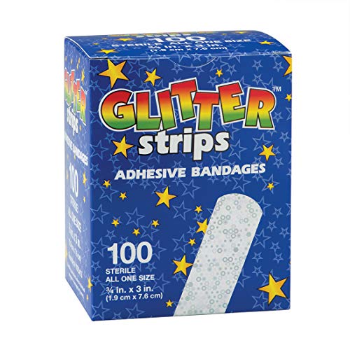 Glitter Strips Bandages – 100 per Pack
