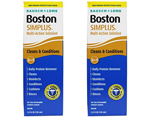Boston Simplus Multi-Action Solution, 3.5 Ounce (Pack of 2)