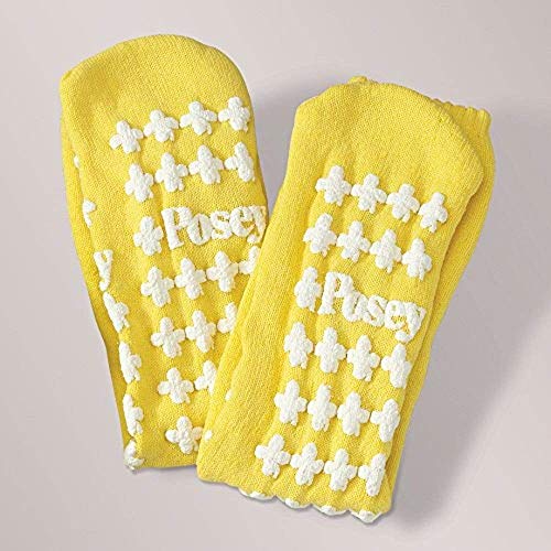 Posey 6239LY Falls Management Socks, Large, Yellow