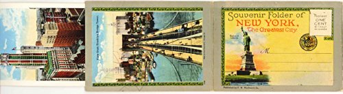 New York City “The Greatest City” (1940’s Small Woolworth Postcard Folder)