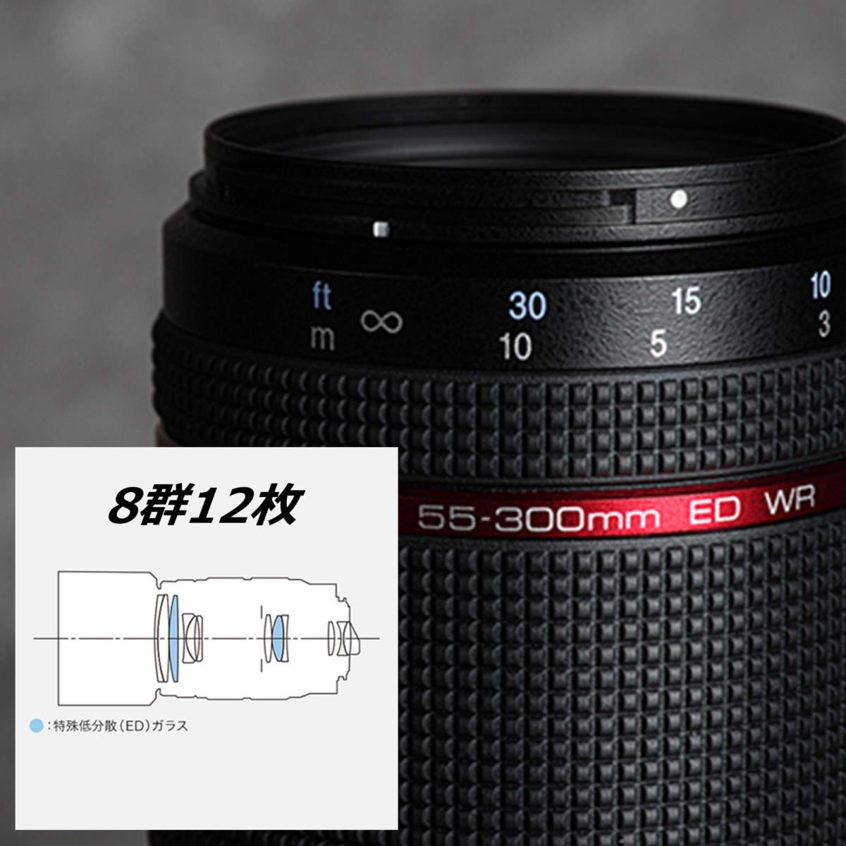 Pentax HD Pentax-DA 55-300mm f/4-5.8 ED WR Lens | The Storepaperoomates Retail Market - Fast Affordable Shopping