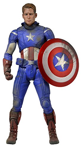 Marvel Avengers Battle Damaged Captain America