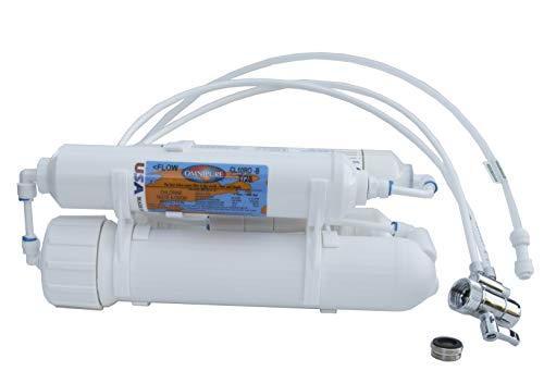 4-Stage Portable Countertop Reverse Osmosis RO Revolution Water Purification System, 75 GPD, Remove Fluoride, Build in USA