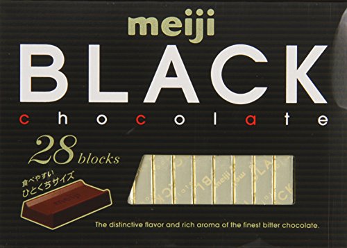 Meiji Black Chocolate, 4.58 Ounce
