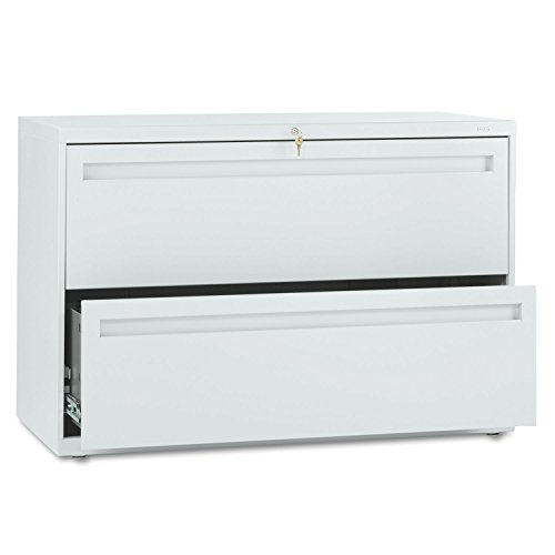 Hon 792Lq 700 Series Two-Drawer Lateral File, 42W X 19-1/4D, Light Gray