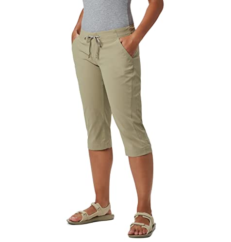 Columbia Women’s Plus-Size Anytime Outdoor Plus Size Capri Pants, tusk, 22Wx18