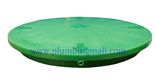 TUF-Tite 24″ Heavy Duty Flat Riser Lid for TUF-Tite Risers or Corrugated Pipe Risers