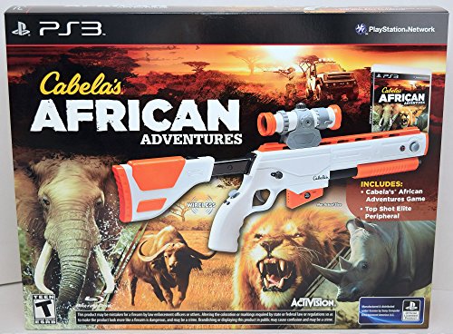 PS3 Cabela’s African Adventures Bundle with Gun