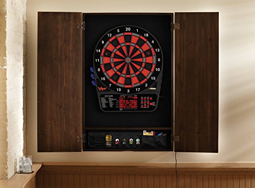 Viper by GLD Products Metropolitan Solid Wood Electronic Soft Tip Dartboard Cabinet: Cabinet Only (No Dartboard), Espresso Finish, One Size (40-0408) | The Storepaperoomates Retail Market - Fast Affordable Shopping