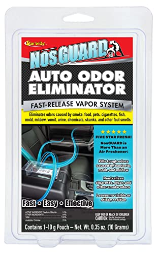 STAR BRITE Auto Odor Eliminator, Fast Release Vapor System Eliminates Car Odors in 4-6 Hours (19970)