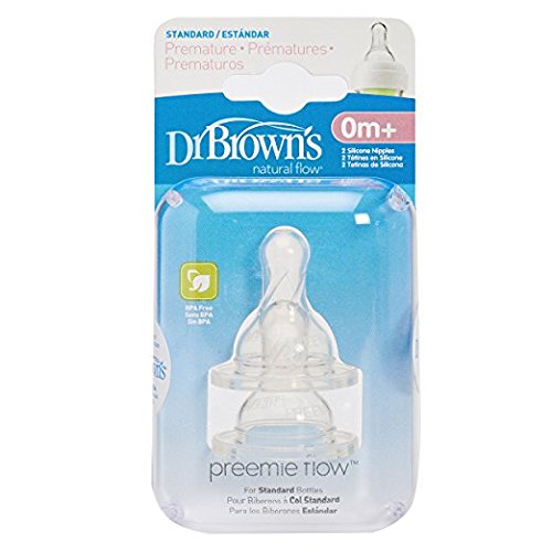 Dr. Brown’s Natural Flow Preemie Standard Nipple – 8 Nipples | The Storepaperoomates Retail Market - Fast Affordable Shopping