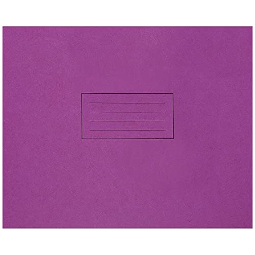 Silvine 165 x 203 mm Handwriting Book (Pack of 25), Purple