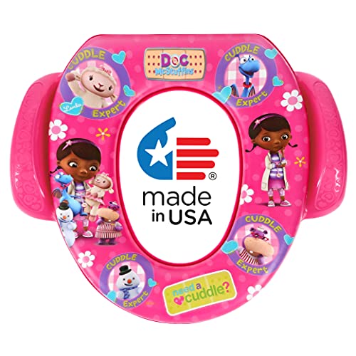 Ginsey Disney Doc McStuffins”Need A Cuddle” Soft Potty Seat, Multicolor