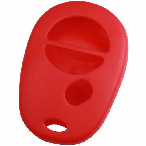 KeyGuardz Red Rubber Keyless Entry Remote Key Fob Skin Cover Protector