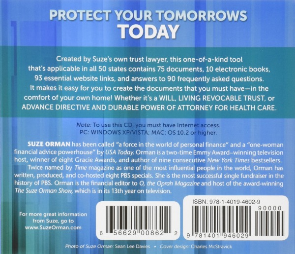 Suze Orman – Protect Your Tomorrows Today