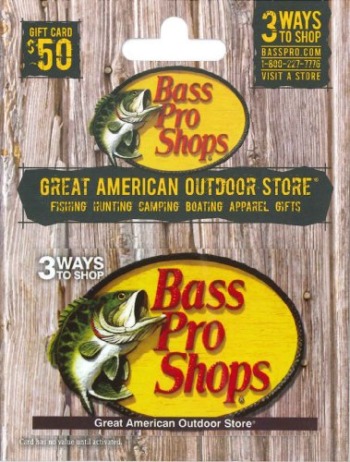Bass Pro Shops Gift Card $50 | The Storepaperoomates Retail Market - Fast Affordable Shopping
