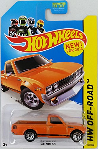 Hot Wheels 2014 HW Off-Road Datsun 620 139/250, Orange