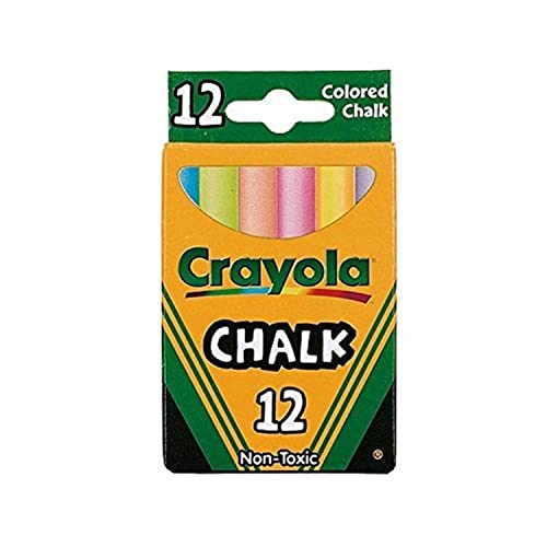 Crayola Colored Chalk Sticks 12 Count – 2 Packs