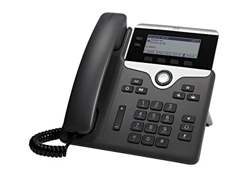 Cisco IP Phone CP-7821-K9 Charcoal,Black