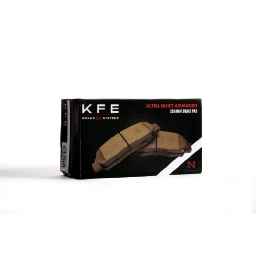 KFE KFE1044-104 Ultra Quiet Advanced Premium Ceramic Brake Pad Set Compatible With: 2013-2017 Ford Escape 1.5L/1.6L FWD + 2.5L, Focus, C-Max; Mazda 3, 5; Volvo C30, FRONT | The Storepaperoomates Retail Market - Fast Affordable Shopping