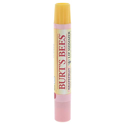 Burt’s Bees Lip Shimmer, Grapefruit 0.09 Ounce (Pack of 4)