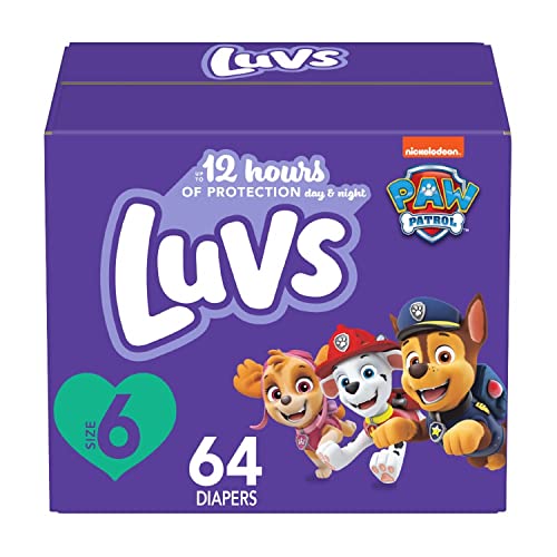 Luvs Diapers Size 6 64 Count
