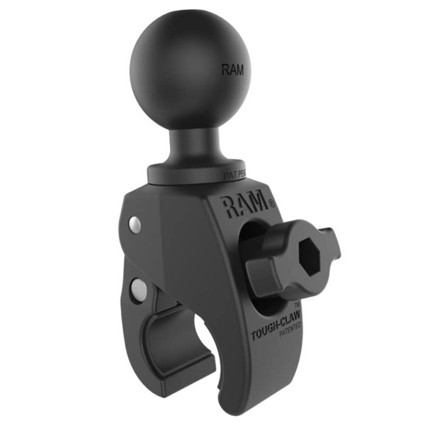 RAM Mounts RAP-400U Tough-Claw Small Clamp Ball Base with C Size 1.5″ Ball for Rails 0.625″ to 1.5″ in Diameter