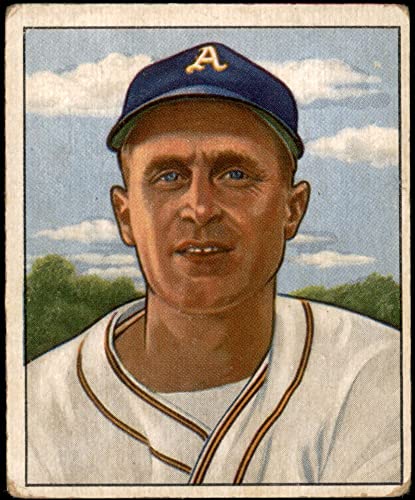 1950 Bowman # 159 Joe Tipton Philadelphia Athletics (Baseball Card) GOOD Athletics