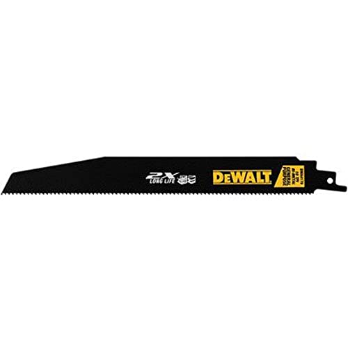 DEWALT – DWA4179 9-Inch Reciprocating Saw Blades, 10TPI, Demolition, 5-Pack (DWAR960)