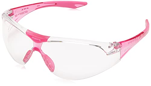 Delta Plus Avion SF, Slim Fit, Clear Lens with Pink Temple Tips