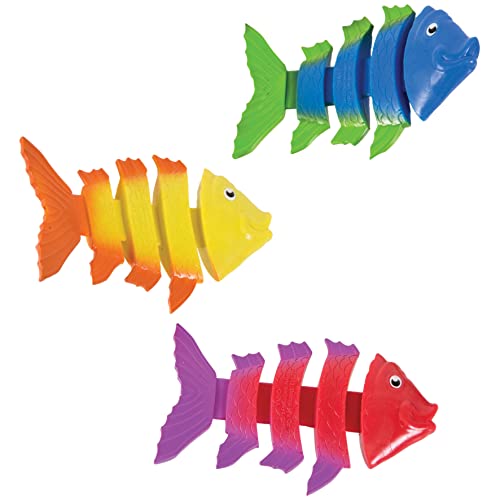 SwimWays Fish Styx Kids Fish-Shaped Pool Diving Toys (3 Pack), Bath Toys & Pool Party Supplies for Kids Ages 5 and Up | The Storepaperoomates Retail Market - Fast Affordable Shopping