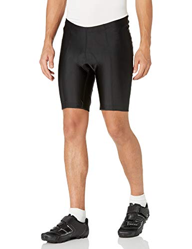 BDI Cycling Apparel Men’s Flat Seam Cycling Short, Gel Pad, Black, X-Large