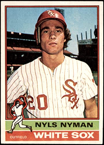 1976 Topps # 258 Nyls Nyman Chicago White Sox (Baseball Card) EX/MT White Sox