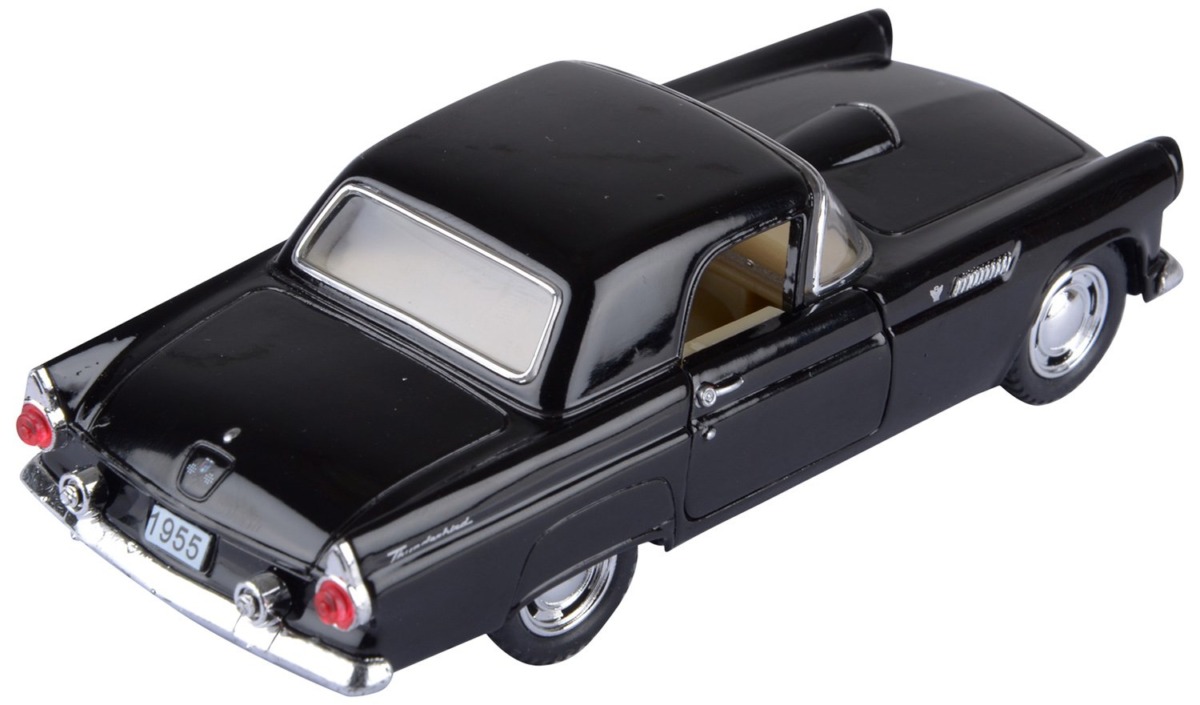 1955 Ford Thunderbird Hard Top In Black Diecast 1:36 Scale By Kinsmart | The Storepaperoomates Retail Market - Fast Affordable Shopping
