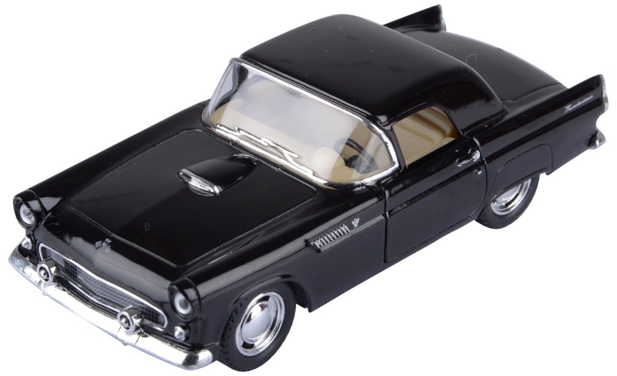 1955 Ford Thunderbird Hard Top In Black Diecast 1:36 Scale By Kinsmart | The Storepaperoomates Retail Market - Fast Affordable Shopping